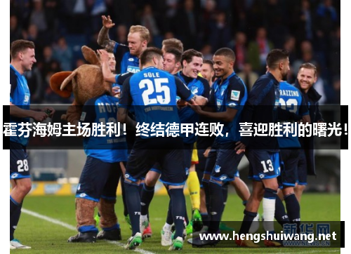 霍芬海姆主场胜利！终结德甲连败，喜迎胜利的曙光！